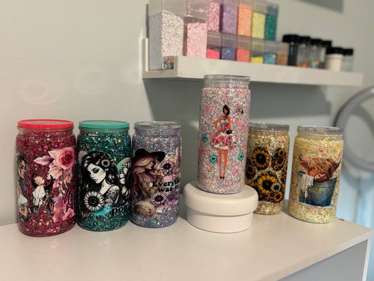 16oz acrylic cup “pre-made”